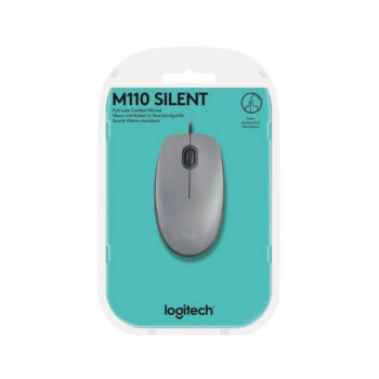 MOUSE USB M110 SILENT GRIS