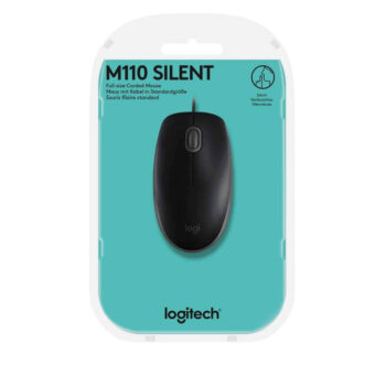 MOUSE USB M110 SILENT NEGRO